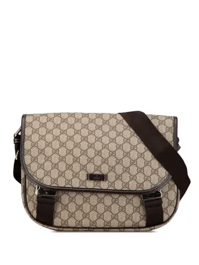 Pre-owned Gucci 2000-2015 Gg Supreme Messenger Bag Crossbody Bag