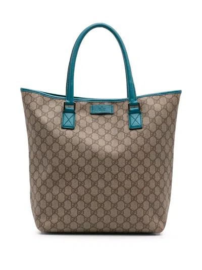 Pre-owned Gucci 2000-2015 Gg Supreme Tote Bag