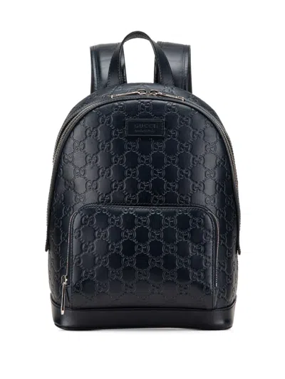 Pre-owned Gucci 2000-2015 Ssima Backpack