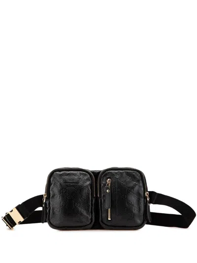 Pre-owned Gucci 2000-2015 Ssima Belt Bag In Black