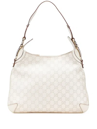Pre-owned Gucci 2000-2015 Ssima Horsebit Creole Hobo Bag
