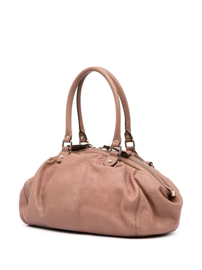 Pre-owned Gucci 2000-2015 Ssima Sukey Satchel