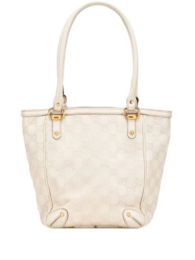 Pre-owned Gucci 2000-2015 Ssima Tote Bag In Brown