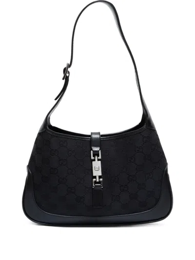 Pre-owned Gucci 2000-2015 Jackie Shoulder Bag In Black