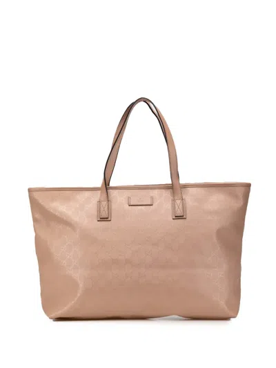 Pre-owned Gucci 2000-2015 Large Gg Imprime Joy Tote Bag