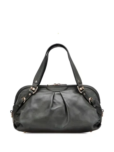 Pre-owned Gucci 2000-2015 Leather Bridle Satchel