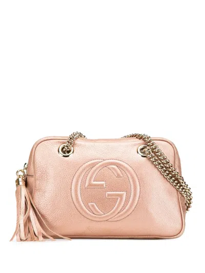 Pre-owned Gucci 2000-2015 Leather Soho Chain Zip Shoulder Bag
