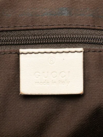 Pre-owned Gucci 2000-2015 Medium Gg Canvas Sukey Tote Bag In Brown