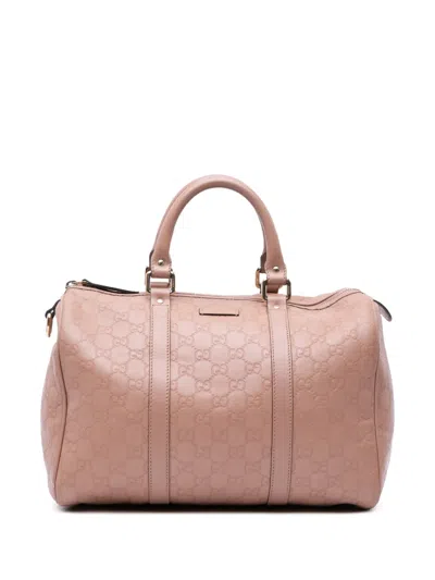 Pre-owned Gucci 2000-2015 Medium Ssima Joy Boston Bag