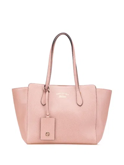 Pre-owned Gucci 2000-2015 Medium Leather Swing Tote Bag