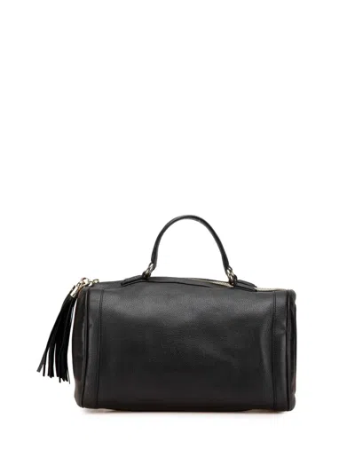 Pre-owned Gucci 2000-2015 Medium Pebbled Calfskin Soho Boston Bag