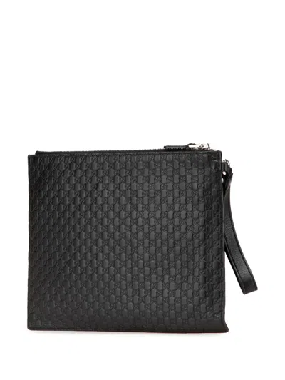 Pre-owned Gucci 2000-2015 Microssima Clutch Bag