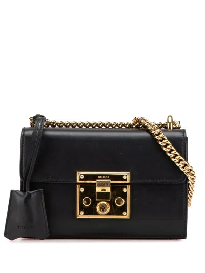 Pre-owned Gucci 2000-2015 Small Leather Padlock Crossbody Bag