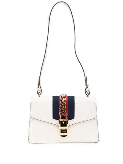 Pre-owned Gucci 2000-2015 Small Leather Sylvie Satchel
