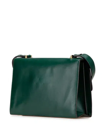 Pre-owned Gucci 2000-2015 Small Leather Zumi Flap Crossbody Bag