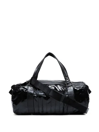 Pre-owned Gucci 2000-2015s Logo Boston Bag In Black