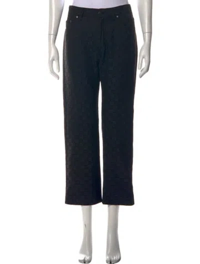 Pre-owned Gucci 2000 Pants In Black