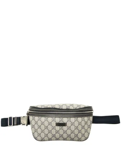 Pre-owned Gucci 2000-2015 Gg Supreme Belt Bag In Neutrals