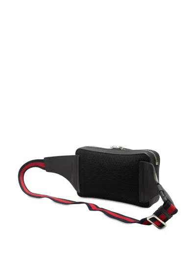 Pre-owned Gucci 2000-2015 Gg Supreme Web Belt Bag In Black