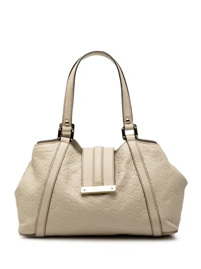 Pre-owned Gucci 2000-2015 Ssima New Ladies Tote Bag In Brown