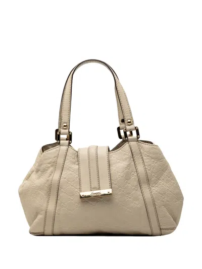 Pre-owned Gucci 2000-2015 Ssima New Ladies Tote Bag In White