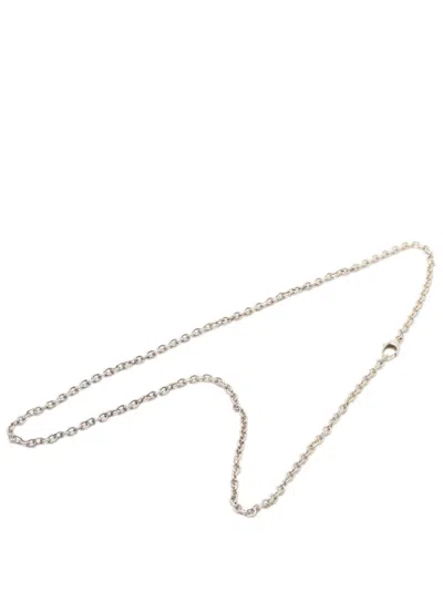 Pre-owned Gucci 2000-2015 Sterling Silver Chain Necklace