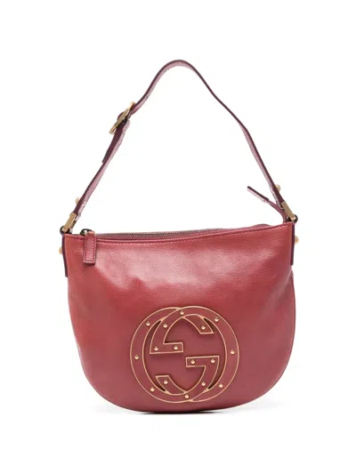 Pre-owned Gucci 2000s Blondie Shoulder Bag In Pink