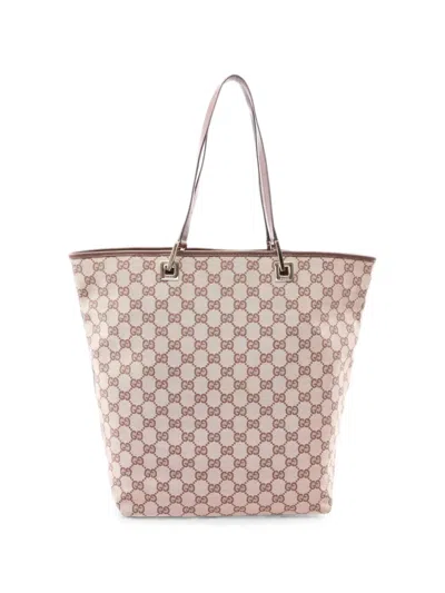 Gucci 2000s Gg Canvas Tote Bag In Neutral
