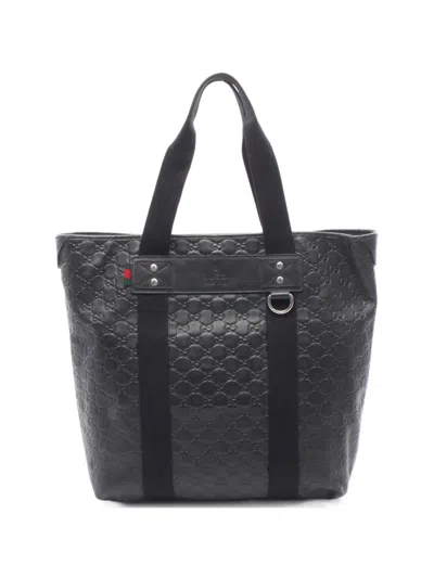 Pre-owned Gucci 2000s Ssima Tote Bag