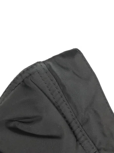 Pre-owned Gucci 2000s Interlocking G Padded Jacket In Black