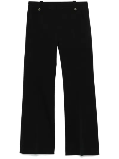 Pre-owned Gucci 2000s Tailored Trousers In Black