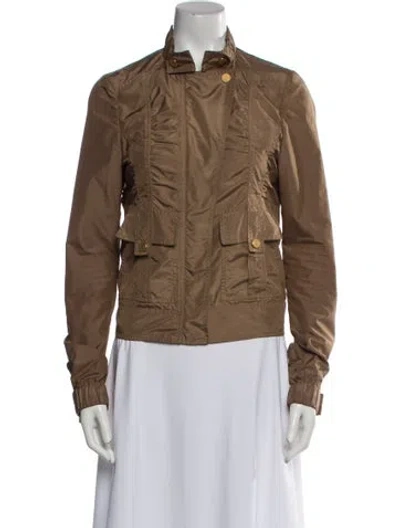 Pre-owned Gucci 2004 Utility Jacket In Brown
