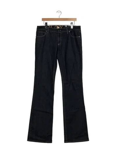 Pre-owned Gucci 2005 Flared Jeans In Blue