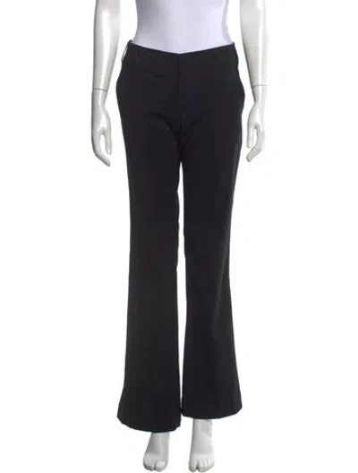 Pre-owned Gucci 2007 Flared Pants In Black