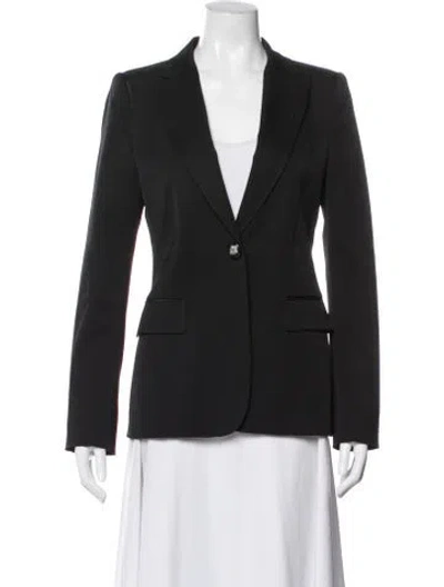 Pre-owned Gucci 2007 Wool Blazer In Black