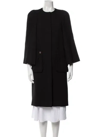 Pre-owned Gucci 2007 Wool Coat In Black