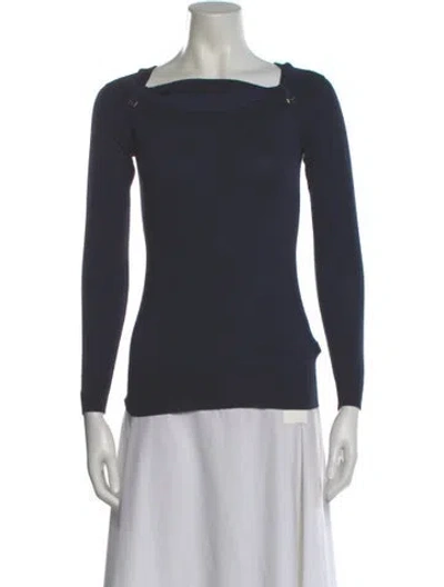 Pre-owned Gucci 2007 Wool Sweater In Blue