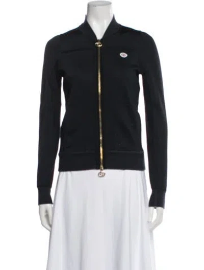 Pre-owned Gucci 2008 Bomber Jacket In Black