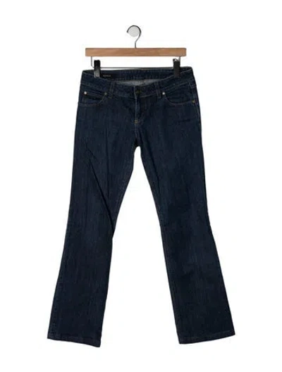 Pre-owned Gucci 2008 Flared Jeans In Blue