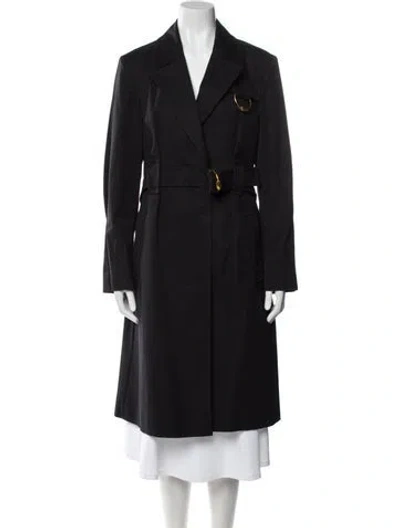 Pre-owned Gucci 2008 Trench Coat In Black
