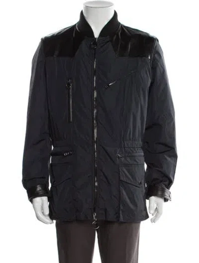 Pre-owned Gucci 2009 Gg Logo Utility Jacket In Multi