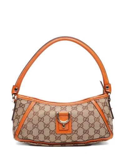Pre-owned Gucci 2010-2020 Abbey D-ring Tote Bag In Neutrals