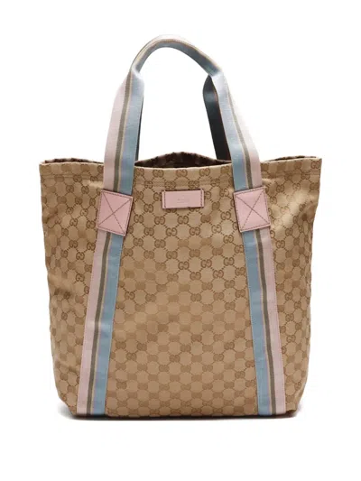 Pre-owned Gucci 2010-2024 Sherry Line Tote Bag