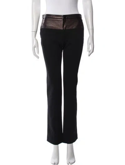 Pre-owned Gucci 2010 Flared Pants In Black