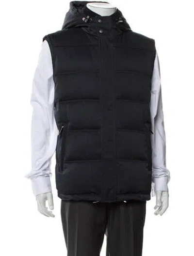 Pre-owned Gucci 2010 Gg Nylon Vest In Blue