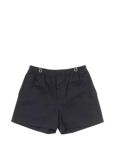 Pre-owned Gucci 2010 Logo-embroidered Shorts In Black