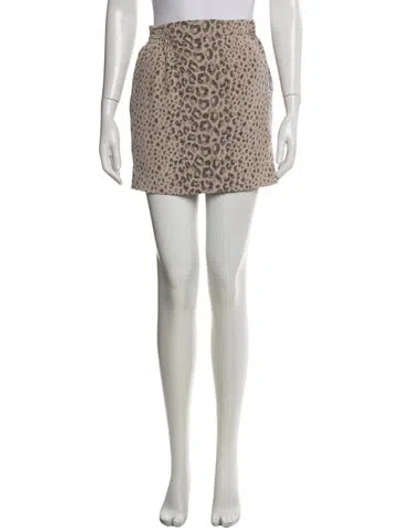 Pre-owned Gucci 2010 Mini Skirt In Neutral