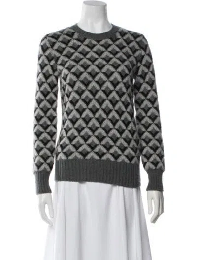 Pre-owned Gucci 2010's Mohair Sweater In White