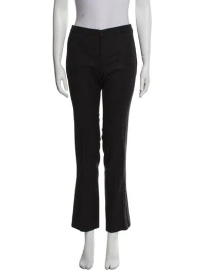 Pre-owned Gucci 2010 Straight Leg Pants In Gray
