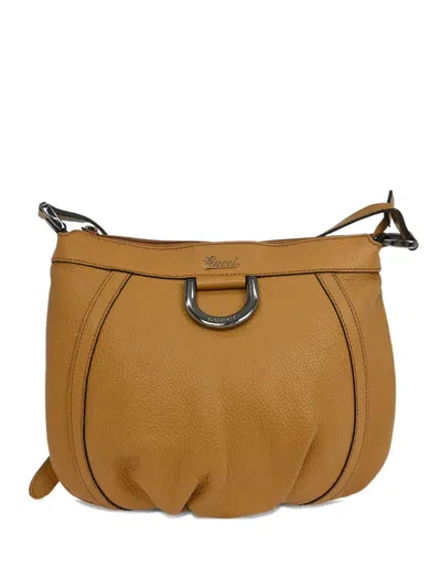 Pre-owned Gucci 2010s Abbey Shoulder Bag In Brown